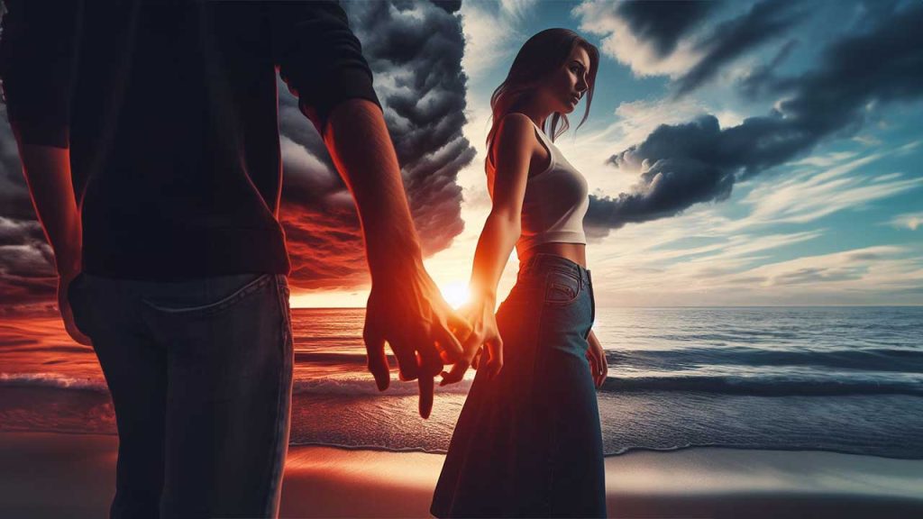 Hubungan cinta tapi benci, atau yang sering disebut dengan istilah love hate relationship