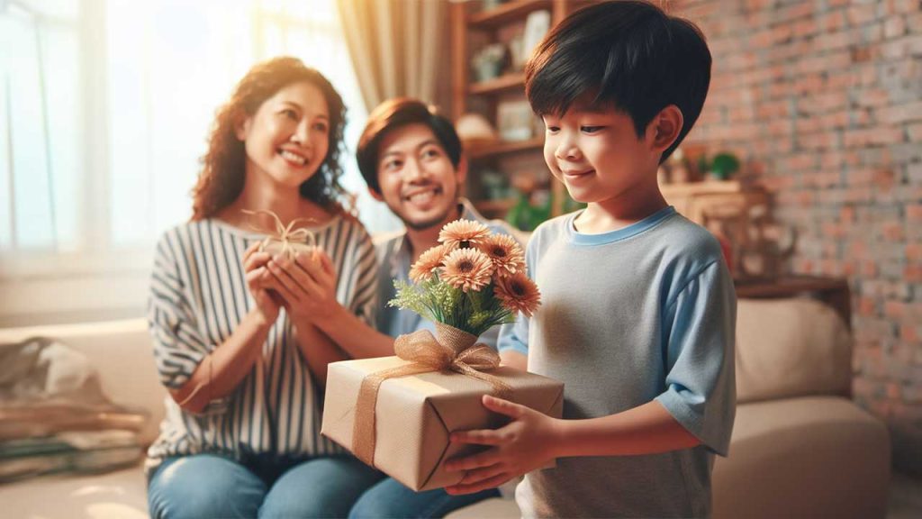 Receiving Gift